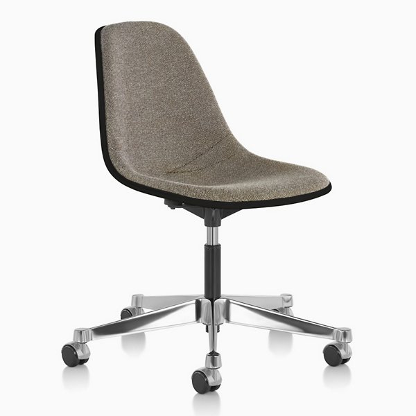 Eames Molded Fiberglass Task Chair Fully Upholstered