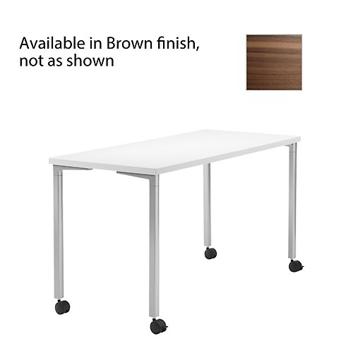 Everywhere Rectangular Table (Brown/60 inx30 in) - OPEN BOX