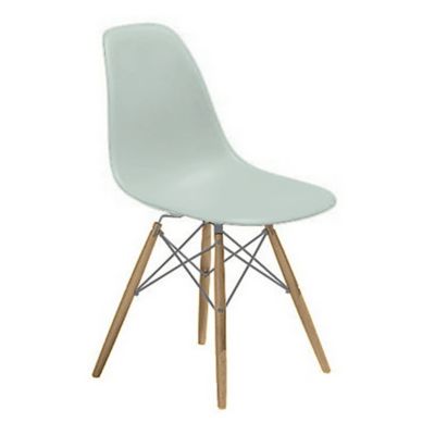 Eames Molded Plastic Side Chair with Dowel-Leg Bases