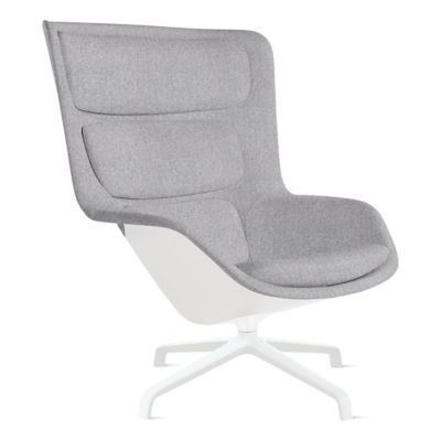 Striad Lounge Chair, 4 Star Swivel