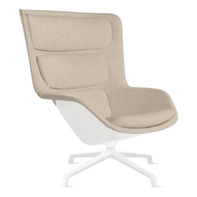 Striad Lounge Chair, 4 Star Swivel