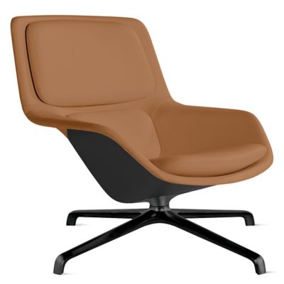 Striad Lounge Chair, 4 Star Swivel