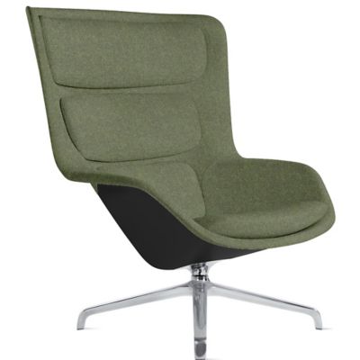 Striad Lounge Chair, 4 Star Swivel
