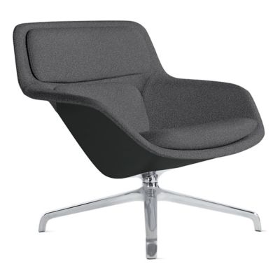 Striad Lounge Chair, 4 Star Swivel