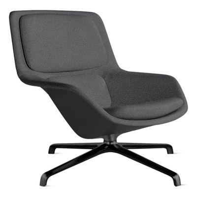Striad Lounge Chair, 4 Star Swivel