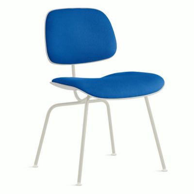 Eames Upholstered Molded Plastic Dining Chair