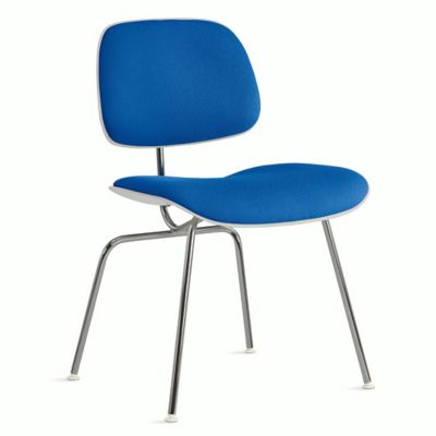 Eames Upholstered Molded Plastic Dining Chair