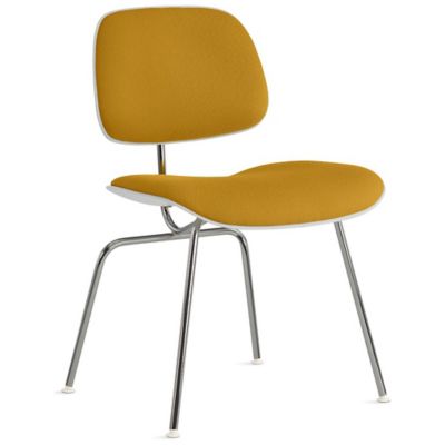 Eames Upholstered Molded Plastic Dining Chair