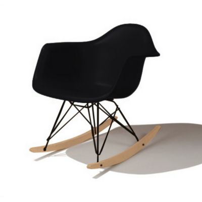 Eames Molded Plastic Rocker Chair