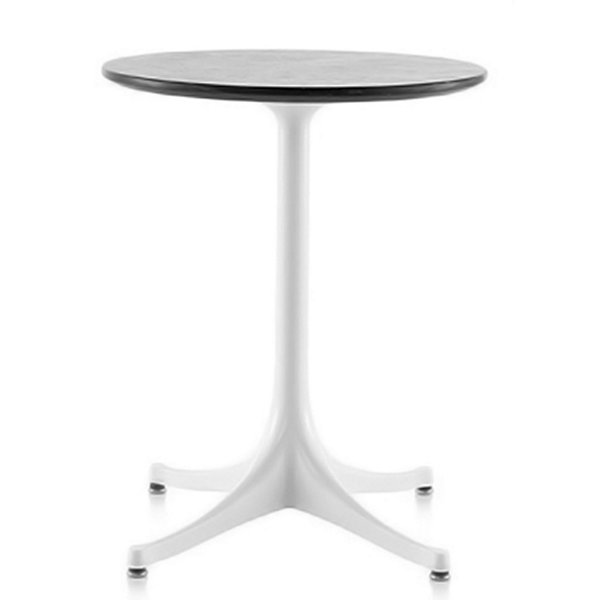 Nelson Pedestal Side Table, Outdoor