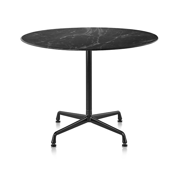 Eames Round Dining Tables with Universal Base, Outdoor