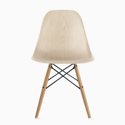 Eames Molded Wood Side Chair with Dowel-Leg Base