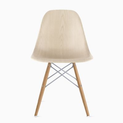 Eames Molded Wood Side Chair with Dowel-Leg Base