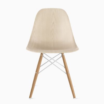 Eames Molded Wood Side Chair with Dowel-Leg Base