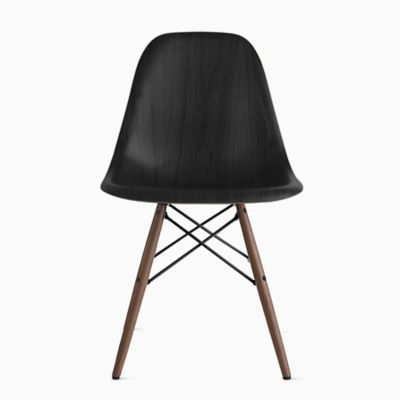 Eames Molded Wood Side Chair with Dowel-Leg Base