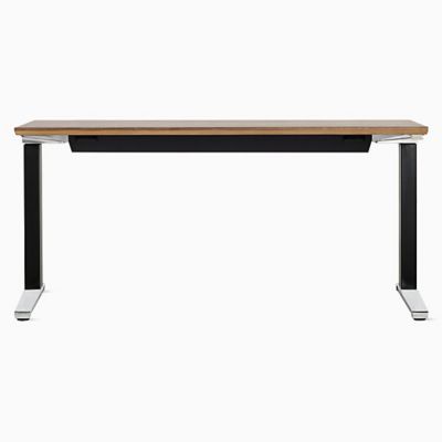 Renew Sit To Stand Desk, C Foot - Veneer Top
