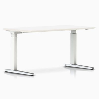 Renew Sit To Stand Desk, C Foot - Veneer Top