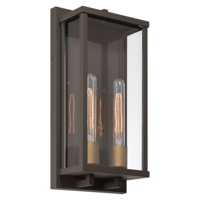 Faraday 2-Light Outdoor Wall Sconce