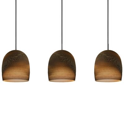 Scraplights Cluster Bell Linear Multi-Light Pendant