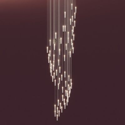 Loci Swirl LED Chandelier
