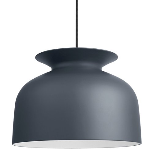 Ronde Pendant by Gubi(Anthracite Grey/Large)-OPEN BOX RETURN