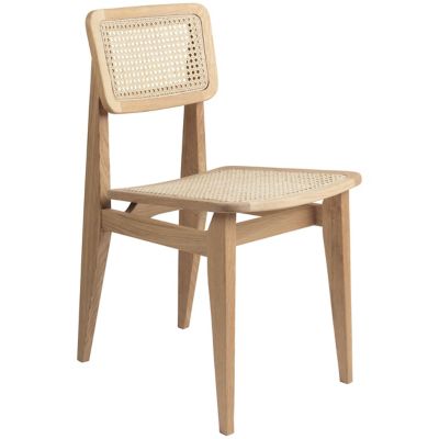 Gascoin C-Chair Dining Chair(Oak Oiled|French Cane)-OPEN BOX