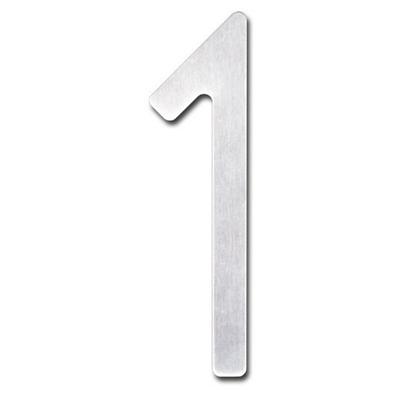 House Numbers (Raw Stainless Steel/One/8 Inch) - OPEN BOX