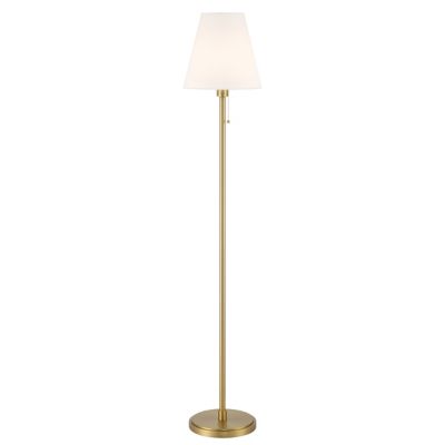 Berkeley Floor Lamp (Antique Brass) - OPEN BOX