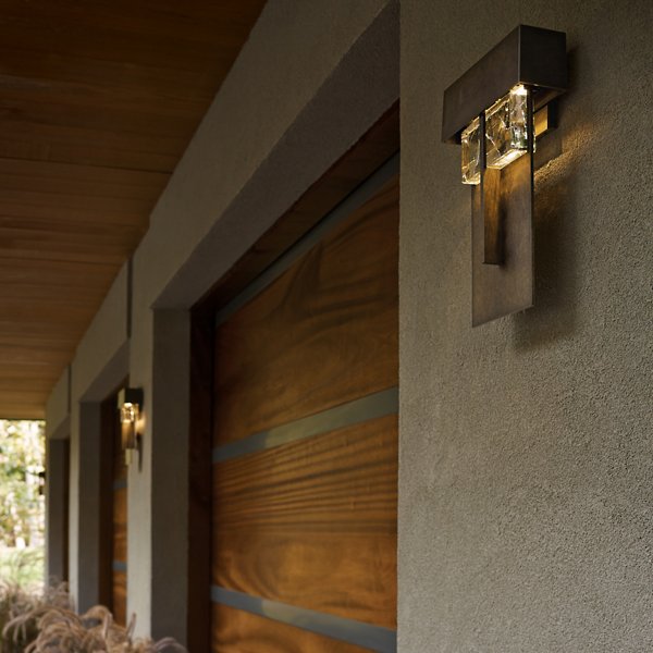 Shard Large LED Outdoor Wall Sconce
