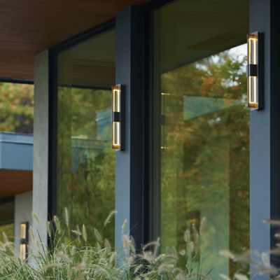Double Axis LED Outdoor Wall Sconce