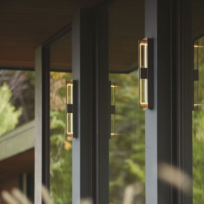 Double Axis LED Outdoor Wall Sconce