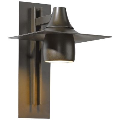 Hood Coastal Outdoor Tall Dark Sky Wall Sconce