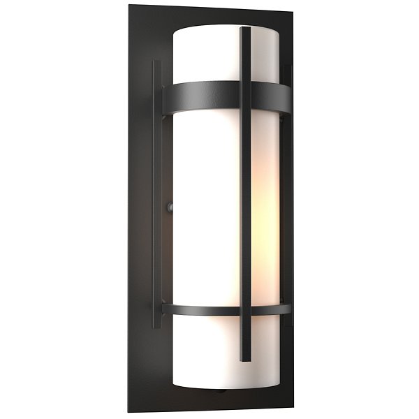 Banded Coastal Outdoor Wall Sconce