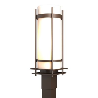 Banded Coastal Outdoor Post Light