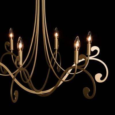 Bella 6 Arm Chandelier