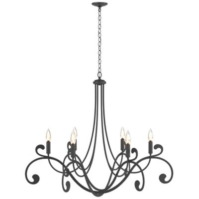Bella 6 Arm Chandelier