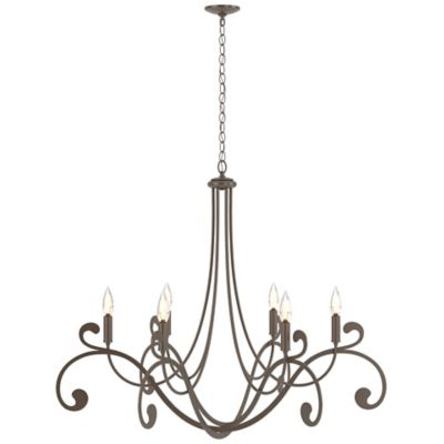 Bella 6 Arm Chandelier
