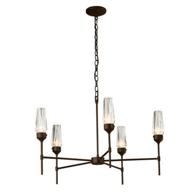 Luma 5 Arm Chandelier