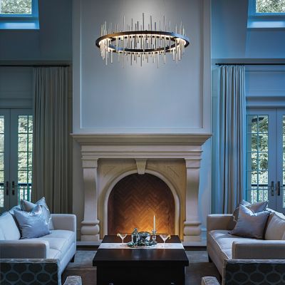 Cityscape Circular LED Pendant