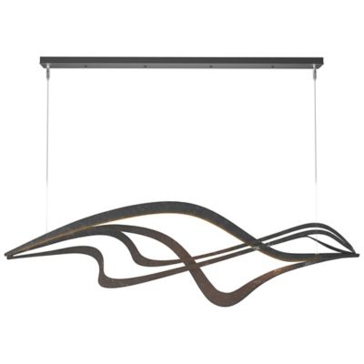 Crossing Waves LED Linear Suspension