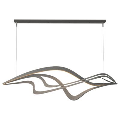 Crossing Waves LED Linear Suspension
