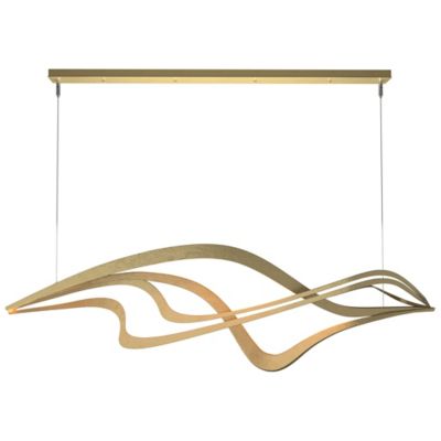 Crossing Waves LED Linear Suspension