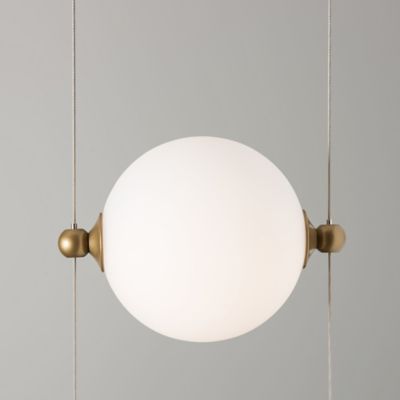 Abacus Floor to Ceiling LED Linear Suspension