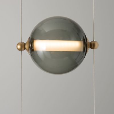 Abacus Floor to Ceiling LED Linear Suspension