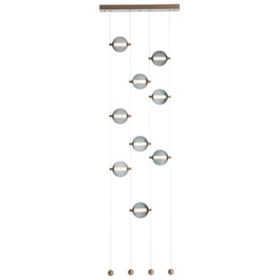 Abacus Floor to Ceiling LED Linear Suspension