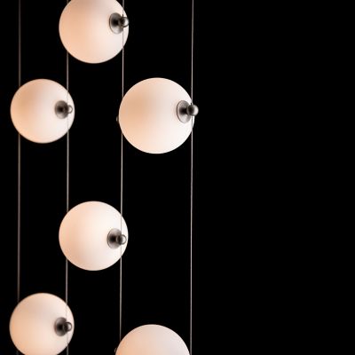 Abacus Floor to Ceiling LED Linear Suspension