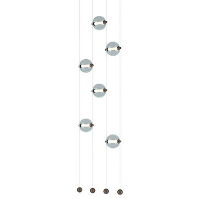 Abacus Floor to Ceiling LED Linear Suspension