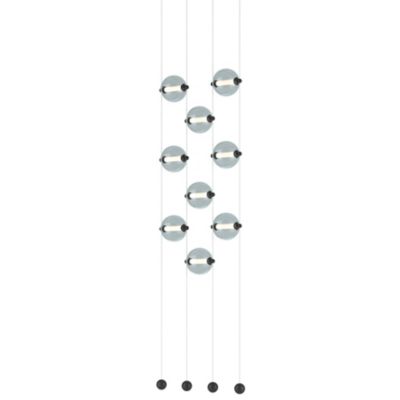 Abacus Floor to Ceiling LED Linear Suspension