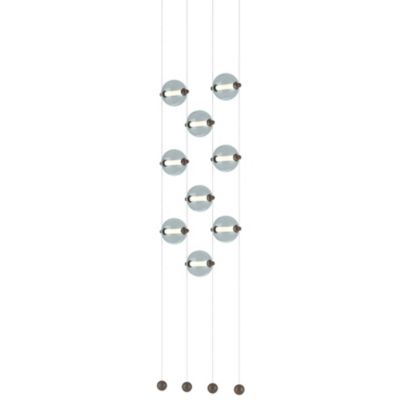 Abacus Floor to Ceiling LED Linear Suspension