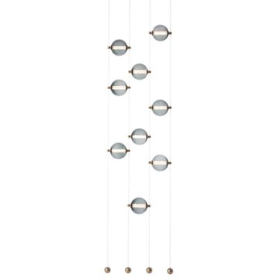 Abacus Floor to Ceiling LED Linear Suspension